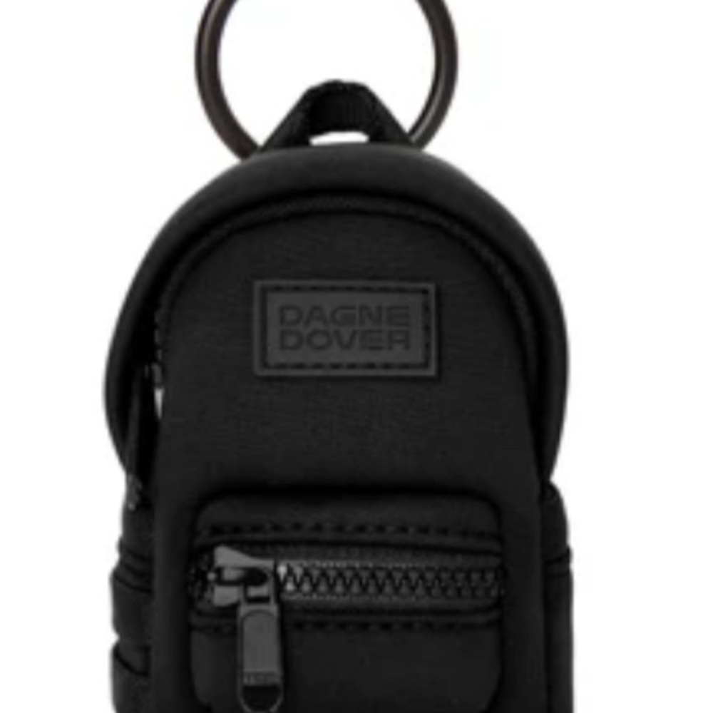 Dagne Dover Black Backpack Sleek Compact Design
